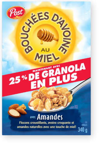Bouchees D'Avoine Au Miel 25% de Granola En Plus